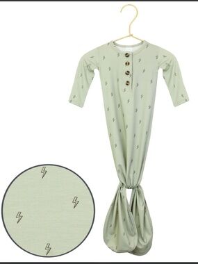 Lou Lou Baby Knot Gown/Hat - Nash